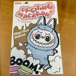 Popmart Exciting Macaron Labubu in Toffee